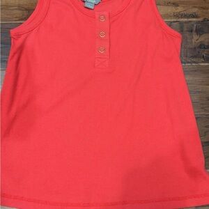 Kids Sleeveless Red Top